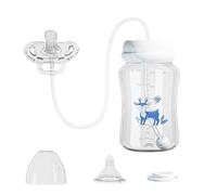 Breastfeeding Bottles Smooth Flow Anti Colic Nursing Cup | Breast-Like Milk Bottle for Formula Cereal Milk Food Home Travel Camping Outdoor
