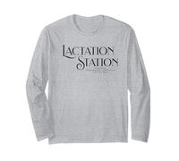 Breastfeeding & Pumping Humor, Lactating Mom, Nursing Top Maglia a Manica