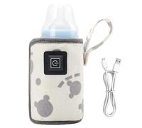 Breastmilk Bottle Warmer | Fast Bottle Warmer | Smart Temperature Control | Warms Baby Feeds | Nursing Bottle Heater | Portable USB Milk Warmer Thermal Bag Travel Accessories