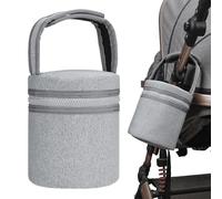 Breastmilk Cooler Bag - Leakproof Insulated Milk Chiller With Detachable Strap, Portable Thermal Storage Tote | Compact Durable Lightweight Bottle Carrier Fits Two Large 8oz Bottles, Convenient Nursin