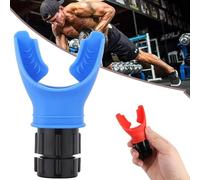 Breath Booster Lung Trainer 2 Pezzi per Uomini E Donne - Migliora La Resistenza E La Resistenza con Il Trainer di Respirazione Portatile A Resistenza Regolabile, Blue