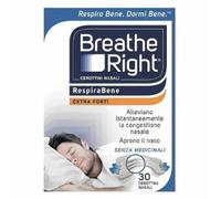 Breathe right cerottini nasali extra forti 30 pezzi