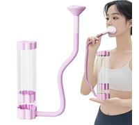 Breath Trainer - Esercitatore Compatto Per I Muscoli Respiratori, Dispositivo Per Il Potenziamento Della Capacità Polmonare | Strumento Portatile Per L'allenamento Fitness Addominale Per Sessioni Di V