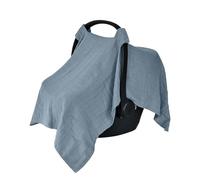 Breathable Baby Car Seat Cover, Nursing & Breastfeeding Shield, Soft Gauze Travel Gear, Lightweight & Protective Fabric, Family Outing Vacation Airport