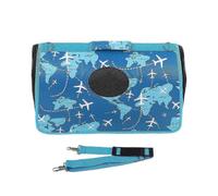 Breathable Single Shoulder Pet Carrier Handbag for Dogs & Cats - Foldable Travel Pack with Comfortable Design