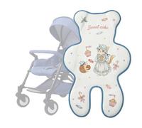 Breathable Stroller Cooling Pad Shock Absorption Cool Down Liner | Seat Padding for Parents Mothers Babysitters Picnic Beach Park Travel Zoo Daily Walks Shopping Campsite