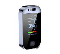 Breathalyzers Alcohol, Contactless Alcohol Detector Device, 2.32x1.34x0.55 inches, Digital Testing Tool Party Hosts, Sturdy, Safety Check Gadget for Lovers, Apartment Outdoor Use