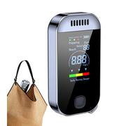 Breathalyzers Alcohol, Portable Digital Testing Device, 2.3x1.3Inches Reusable compact, Personal Pocket Breathalyzer for Night, Driving, Road Trips, Outdoor, Parties, Home, Apartment, Drivers