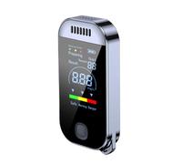 Breathalyzers for Alcohol, Portable Digital Breath Alcohol Tester, Contactless BAC Monitor with LED Display, Personal Safety Device for Drivers, Party Hosts, Travel Use 5.9x3.4x1.4cm