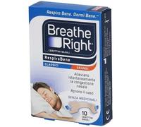 Breathe Right Cerottini Nasali Grandi 10 pezzi