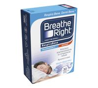 Breathe Right Cerottini Nasali Respira Bene Trasparenti Grandi, 30 cerottini