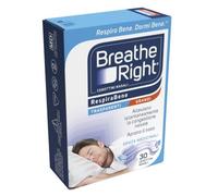 Breathe Right Cerottini Nasali Trasparenti Grandi 30 pezzi