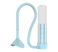 Breathing Trainer, Lung Strengthener, Breath Exercise Tool, Adjustable Airflow Control, Lightweight Gear, Compact Grip Design, Indoor Workout Practice, 2.2x1.77x6.3 inches