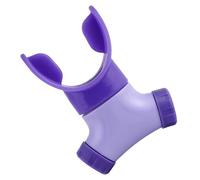 Breathing Trainer, Respiratory Musle Esercizier, Portable Breath Strengthener, Adjustable Lung Capacity Device, Fitness Tool for Sports Cycling Running and Endurance Training, ABS