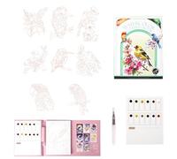 Breathlys Creative Stress Relief Kit, 2026 New Breathlys Creative Stress Relief Kit, DIY 3-Fold Watercolor Pad, Relax and Adjust Your Mood, for Beginners and Enthusiast (F#)