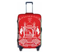 BREAUX Bandiera dell'Afghanistan stampa copertura bagagli, copertura protettiva per bagagli, trolley da viaggio custodia protettiva, bianco, L