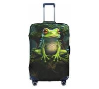 BREAUX Pace Frog Tree stampa bagagli coperture protettive maniche bagagli coperture decorative per bagagli, coperture per bagagli con cerniera, bianco, X-Large