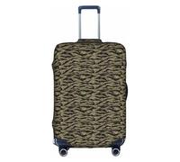 BREAUX Tiger Stripe Camo Stampa Bagagli Copertura di Protezione Dei Bagagli Copertura Protettiva Trolley Viaggio Caso Copertura, bianco, XL