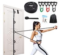 Brebebe Fasce di resistenza per fisioterapia, cinghia di ancoraggio multi punto per allenamento a casa e palestra, fasce con manici per recupero, stretching, fitness, accessori per allenamento alla