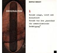 Brecht,Bertolt - 1/Brecht Singt,Liest und Disk