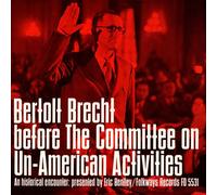 Brecht/Bertolt - Bertolt Brecht Before The Committee On Un-American