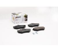 Set di pastiglie freno BRECK 20168 00 701 00, anteriore