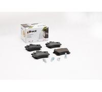 BRECK 21144 00 704 00 Kit pastiglie freno, Freno a disco per AUDI