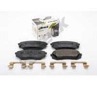 Set di pastiglie freno BRECK 25205 00 701 00, anteriore