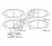 BRECK Kit pastiglie freni Anteriore per TOYOTA Verso (R2) AURIS (NZE18, ZRE18)