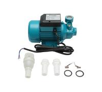 BRECKNER GERMANY Elettropompa Periferica 280W, 24V, Turchese, Portata 1,5 m³/h, Altezza Mandata 20 m, Profondità Aspirazione 5 m, Ideale per Pannello Solare Fotovoltaico