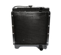 Breckner Germany Radiatore acqua 4 file Maxxum compatibile con Case IH | Radiatore a 4 file di celle rif. 104753A2, 104753A1, 87579817, per Maxxum con motori B4TA e B6