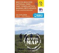 Brecon Beacons National Park / Parc Cenedlaethol Bannau Brycheiniog - East (Map)
