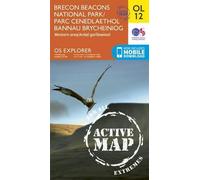 Brecon Beacons National Park / Parc Cenedlaethol Bannau Brycheiniog - West (Map)