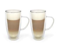 Bredemeijer - Bicchieri a doppia parete cappuccino/latte macchiato - 400 ml - s/2
