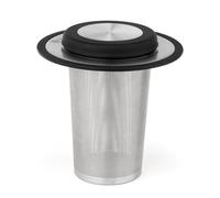 Bredemeijer, Filtro per tè con coperchio, in acciaio Inox