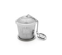 Bredemeijer Group Tee-Ei an Kette con Ablage Edelstahl 191006 Edelstahl