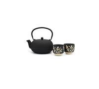 BREDEMEIJER Set da tè Sichuan 3 pz 1 l in ghisa/nero nero