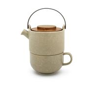 Bredemeijer - Tè per una persona Umea - 0,5 litri - Grigio argilla - Terracotta