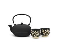 Bredemeijer Teeset Sichuan 1,0l Gusseisen + 2 Porzelanb. 153013
