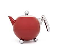 Bredemeijer Teiera Duet® Bella Ronde 1,2L, Carminio, accessori cromati