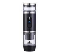 Breeshy Macchina per Caffè Espresso Portatile Ricaricabile Tramite USB, con Schiumalatte Integrato, Ideale per Viaggi, Campeggi, Escursioni In o Ufficio.