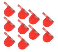 Breeshy Portaoggetti per Detersivo per Evitare Traboccamenti e Gocciolamenti, Scatola Portaoggetti per Sapone, Accessori per La Raccolta Delle, Rosso