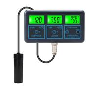 Breeshy Tuya WiFi 7 In1 Tester di Qualità 'Acqua Analizzatore di Acqua Multi-Parametro PH/ORP/EC/PPM//Umidità/Temperatura Monitor Metro Spina EU