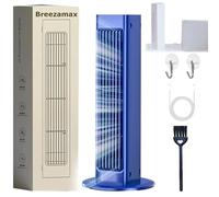 Breezamax, Breeza Max Air Cooler, Portable AC, Small and Compact, Beat the Scorching Heat & Humidity Instantly (Blue,Rechargeable)