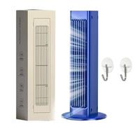 Breezamax, Breeze Max Air Cooler, Qinux Brizaac - Condizionatore Portatile, Ventilatore di Raffreddamento Silenzioso, Raffreddatore d'aria personale, 3 velocità, per casa/ufficio (Blu)