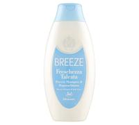3x Breeze Freschezza Talcata Bagno Doccia Shampoo 400Ml