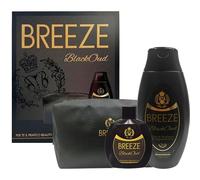 Breeze Black Oud cofanetto regalo deodorante squeeze + shampoo doccia + beauty