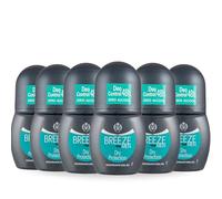 BREEZE | Deodorante Roll On Dry Protection, Breeze Men, 6x50 ml