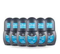 BREEZE | Deodorante Roll On Fresh Protection, Breeze Men, 6x50 ml