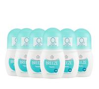 BREEZE | Deodorante Roll On Neutro, 6x50 ml